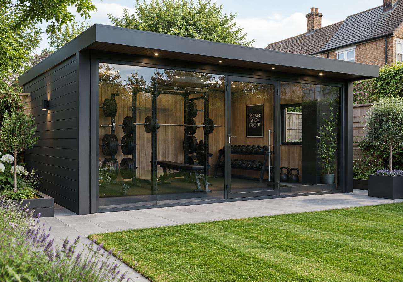 Garden Gym design idea 1 for Settle homes